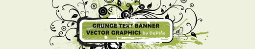 Free Vector Grunge Banner