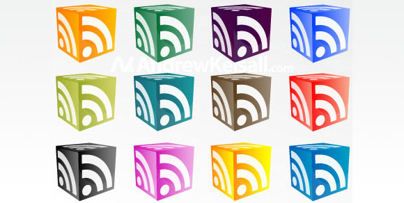 Cube RSS Icons