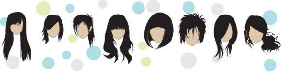 Free Hair Style Vectors