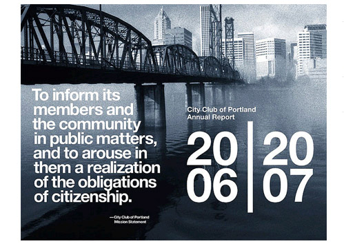 great layout in black and white