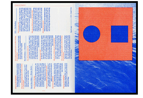 blue and orange big this year in design