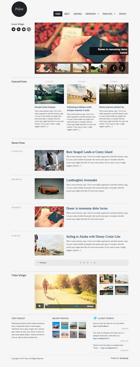 Pulse WordPress Theme