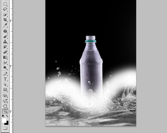 Bottle Ad Photoshop Tutorial - Step 8
