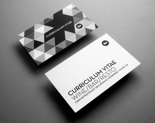 cv business card