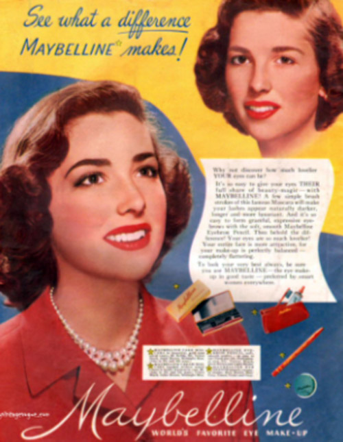 Maybelline Vintage Ad