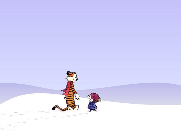 Calvin and Hobbes Greeting Card 2