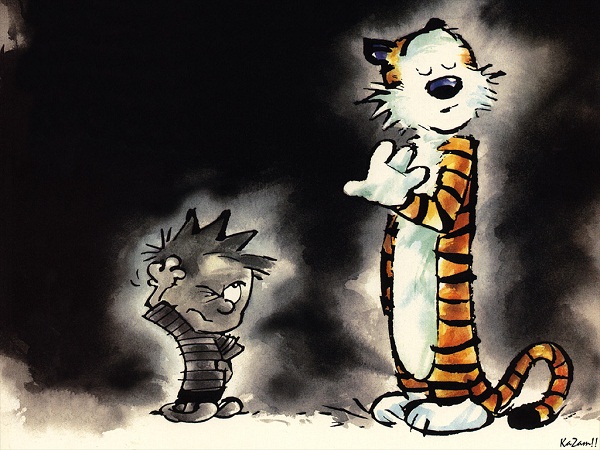 Calvin and Hobbes Greeting Card 11