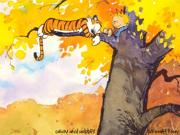 Calvin and Hobbes Greeting Card 20