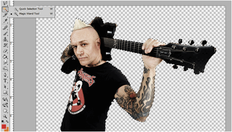 Rock Music Flyer Photoshop Tutorial - Step 14 Rock Music Flyer Photoshop Tutorial - Step 14