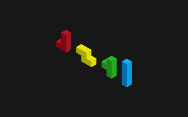 Tetris minimal wallpaper Tetris minimal wallpaper