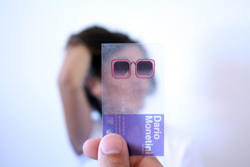 Dario Monetini Plastic Business Card