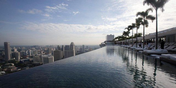 Sky Park Singapore Pool View