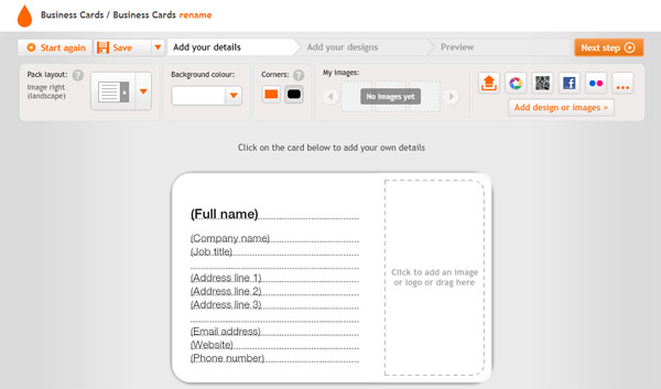 Design your business card