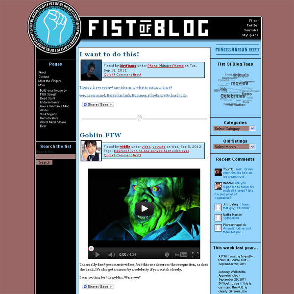 Fist of Blog