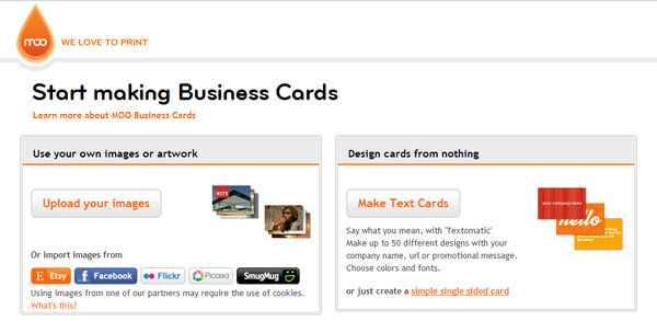 Start Making Your Business Cards