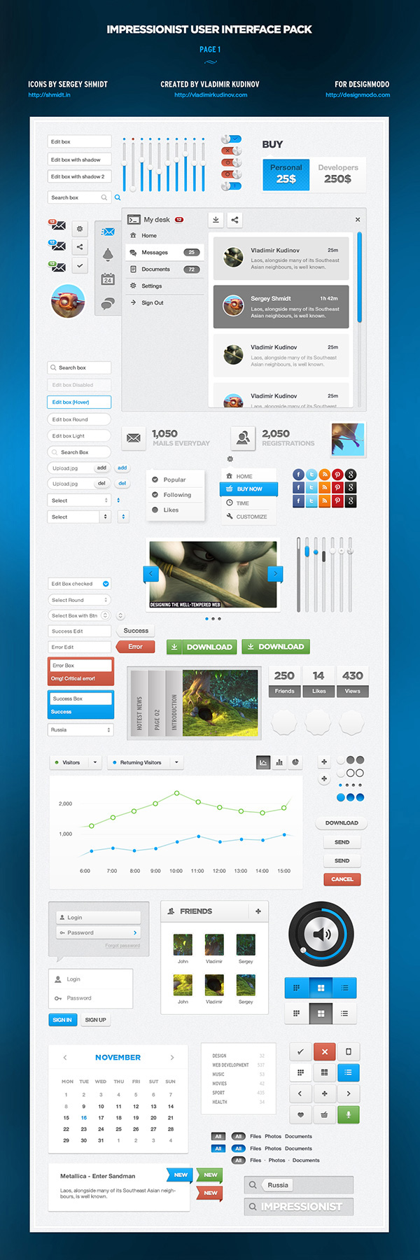 Impressionist Air UI