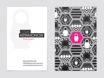 Tileable Double Sided Business Cards
