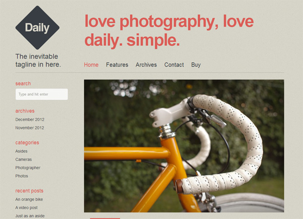 Daily WordPress Theme