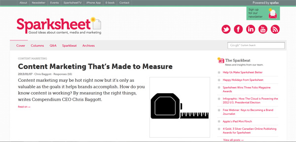 Sparksheet
