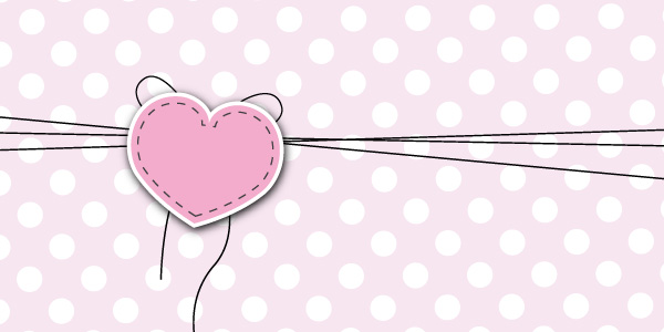 Valentine's Day Greeting Card Vector