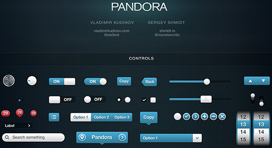 Pandora UI