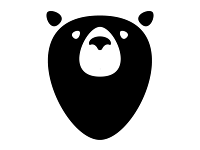 animated bear logo