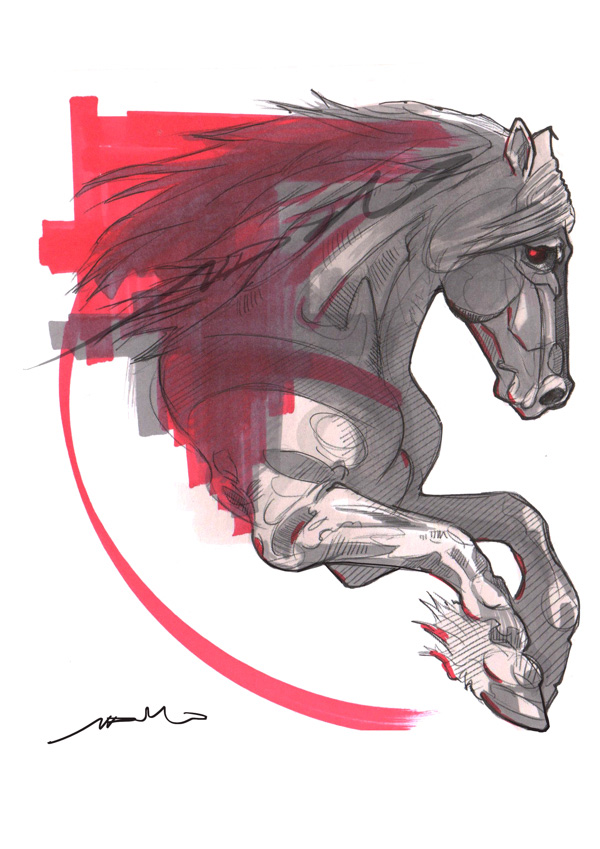 Horse Illustration