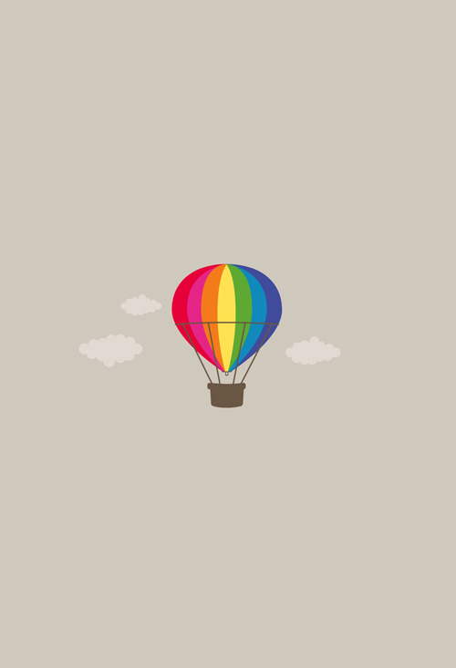 Balloon iOS 7 Wallpaper