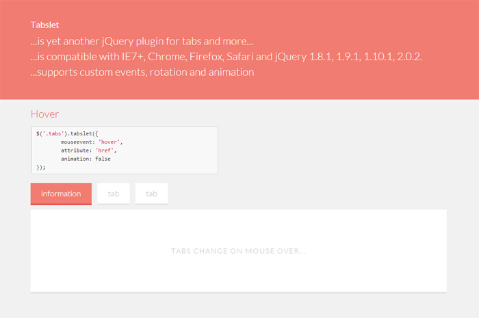 Tabslet JOuery Plugin