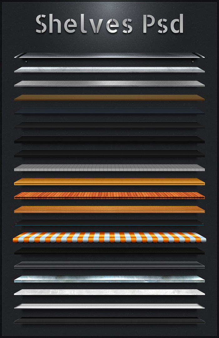 Shelves PSD