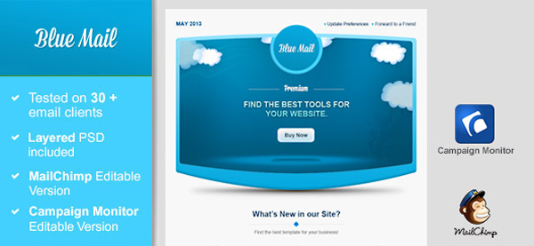 40 Cool Email Newsletter Templates For Free