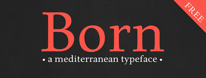 Born Typeface