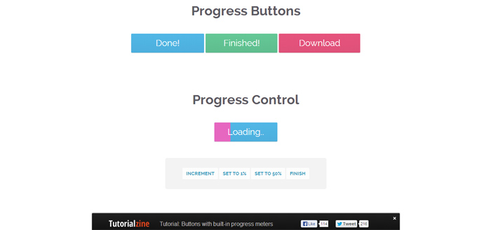 Tutorial: Buttons with Progress Meters