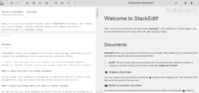 Stackedit
