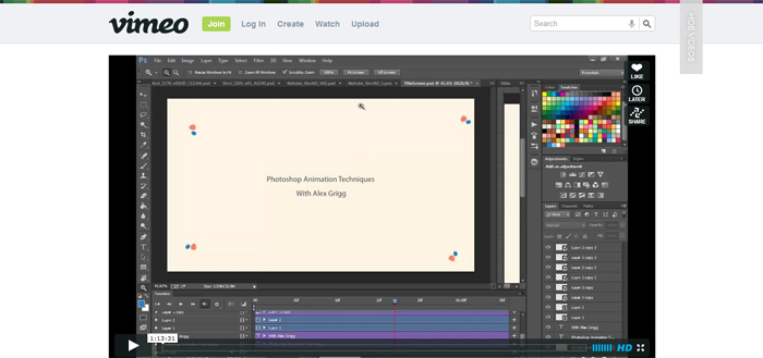 Photoshop Animations Techniques (video)