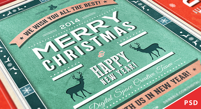 Retro Christmas Flyer