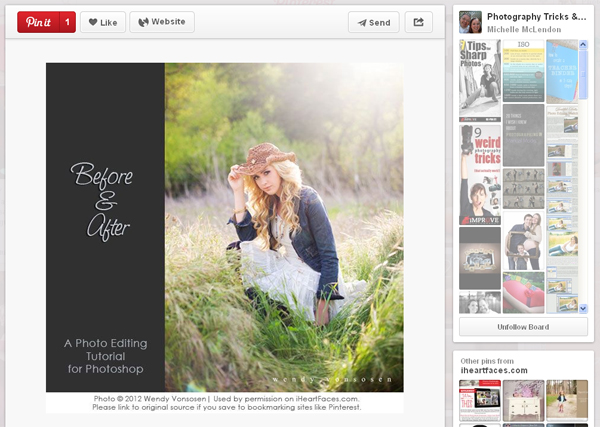 Michelle McLendon / Photography Tricks & Tips
