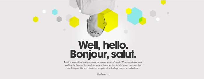 Neon Colors - Web Design Trend 2014