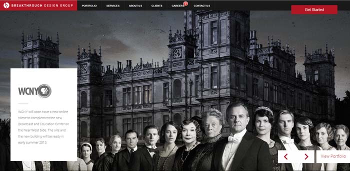 Large Image Backgrounds - Web Design Trend 2014