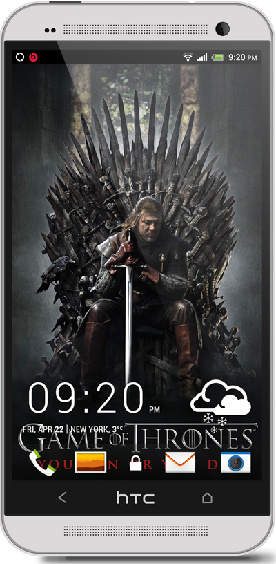 Game of Thrones HTC One Wallpaper