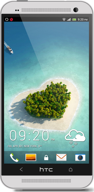 Love Island HTC One Wallpaper