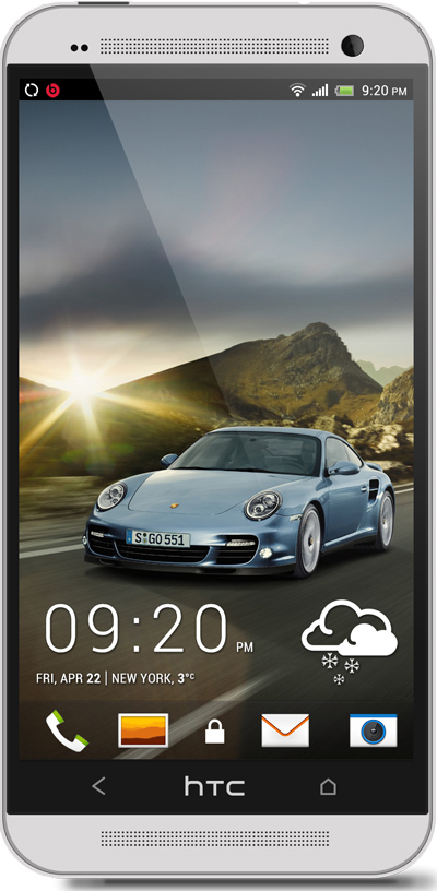 Porsche 911 HTC One Wallpaper