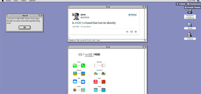 Designers Complaining