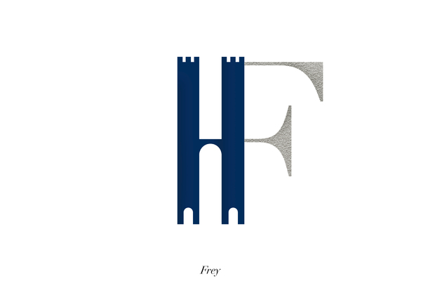 Game of Thrones Typographic Heraldry