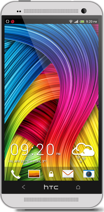 Colorful HTC One Wallpaper