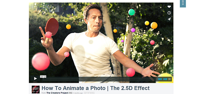 How to animate a photo - The 2.5D effect