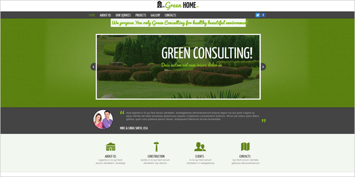 Eco Style Green Home Design