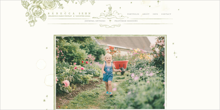 Portfolio Website in Eco Style