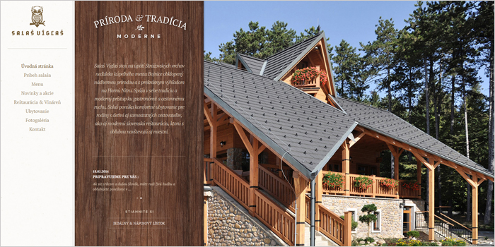 Salas Viglas Web Design in Eco Style