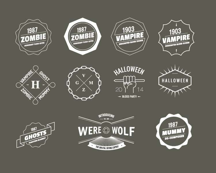 halloween custom badges